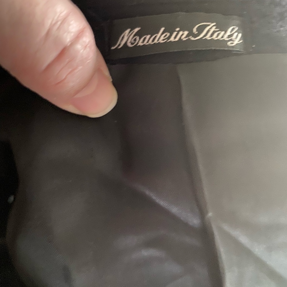 Paolo Cellini Men's Black Double-Breasted Wool Peacoat - Brand - Picture 4 of 5